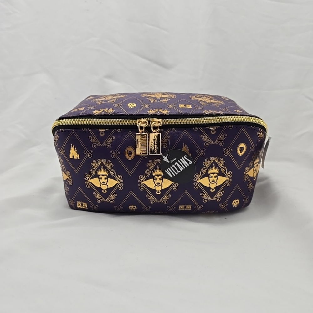 NWT Bath & Body Works Villains Evil Queen Travel Toiletry Cosmetic Bag Pouch